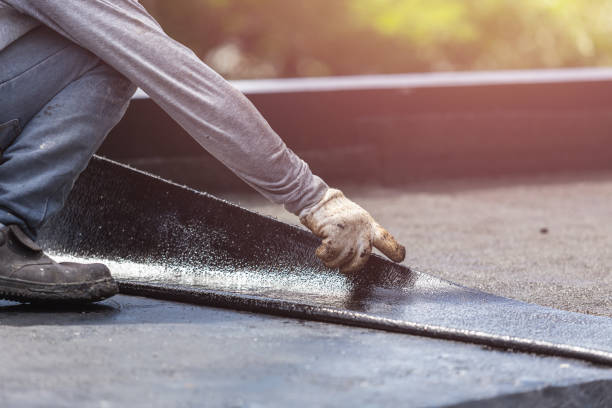Professional Exterior Waterproofing technician working in Geneva, IN